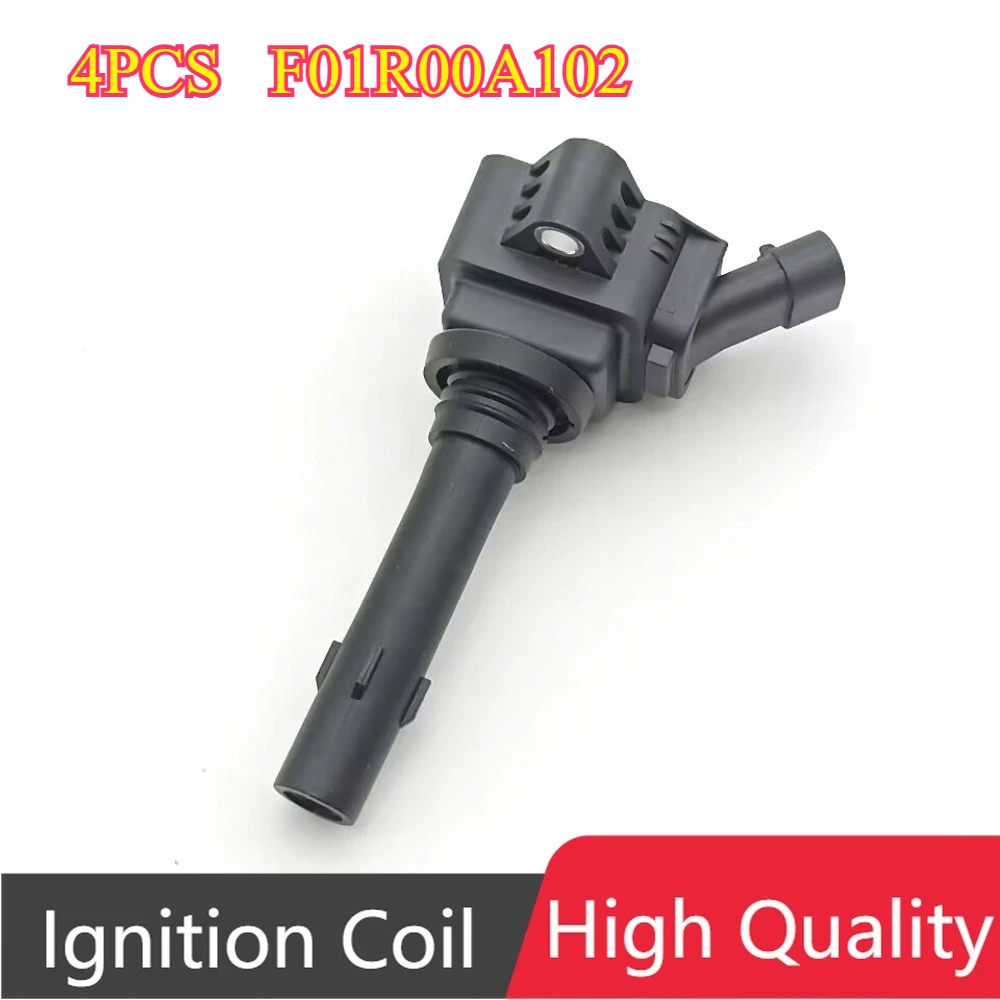 

4 шт. F01R00A102 P500000646 катушки зажигания для двигателя GAC TRUMPCHI GS5 GS4 GS3 M6 GM6 GA6 1.5T 270T 4A15J1