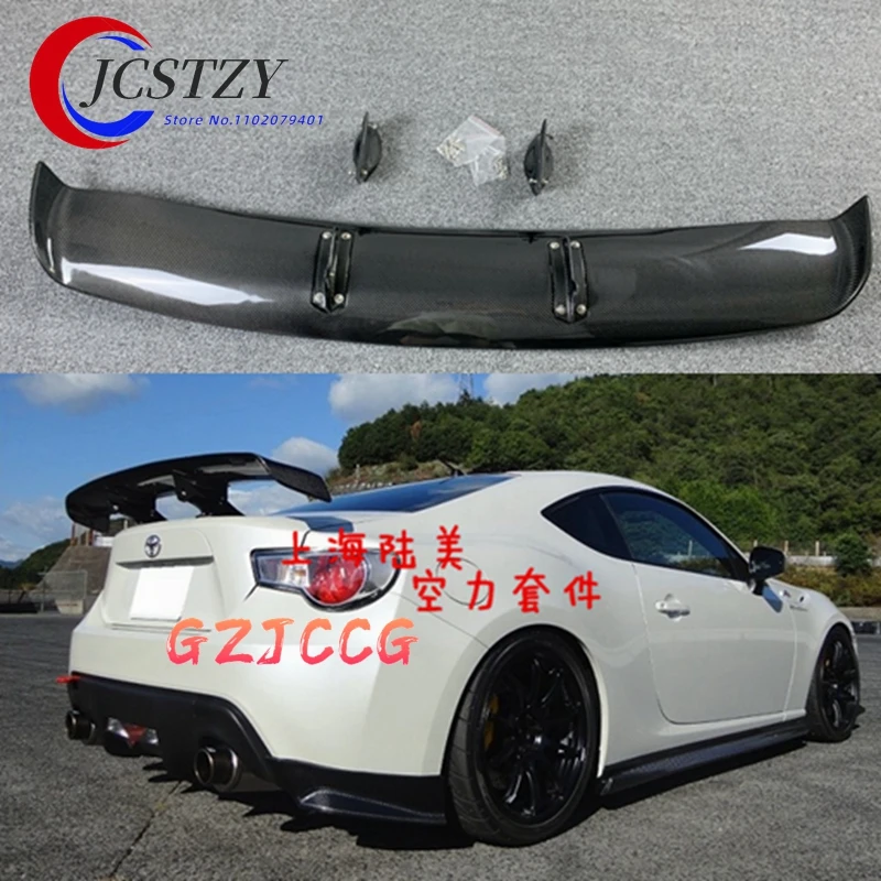 Car-styling Carbon fiber Material GT 86 BRZ Rear Trunk wing spoiler For Subaru BRZ Toyota 86 GT86