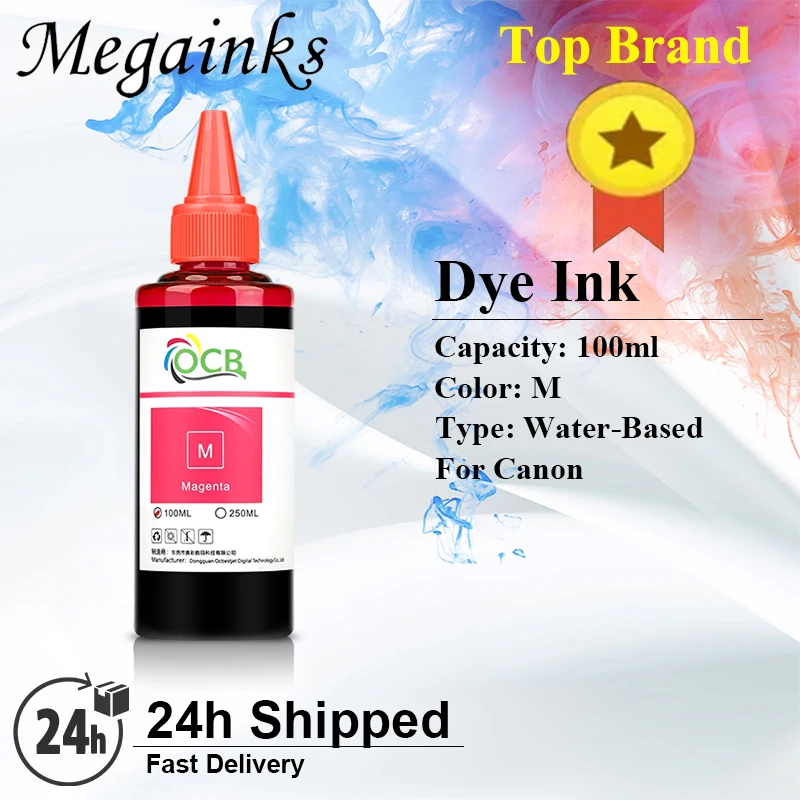 100ml x 5PC Refill Dye Ink PGI450 for Canon PGI-450 CLI-451 PIXMA IP7240 MG5440 MG5540 MG6440 MG6640 MG5640 MX724 MX924 IX6840