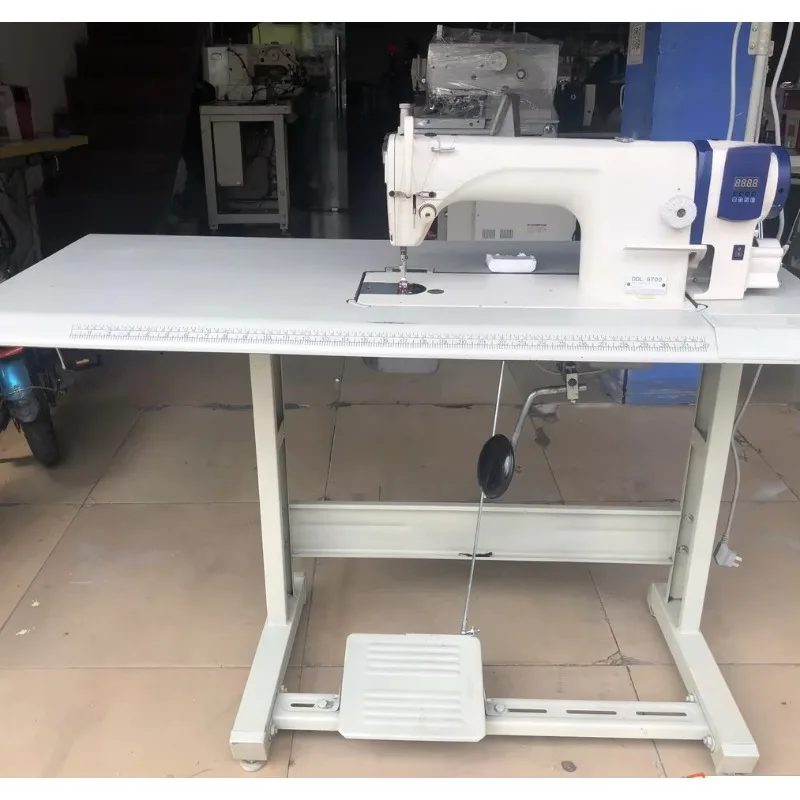 Direct drive industrial sewing machine automatic thread cutting machine