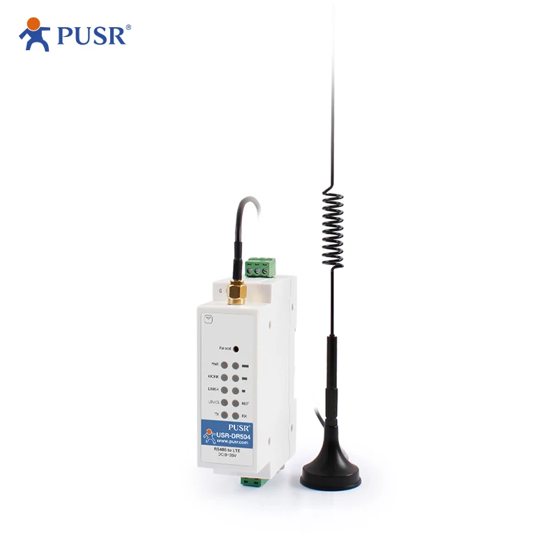 USR-DR504-EUX Modem Modbus 4G LTE GSM rel Din Modem RS485 rsto 4G Eropa/Timur Tengah/Afrika/Korea /Thailand/India