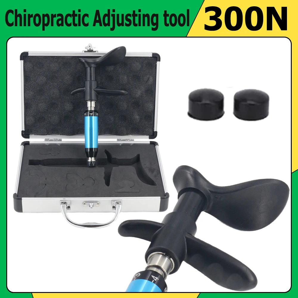 

2023 Chiropractic Adjusting Tool Single Head Back Massage Spine Adjust Corrector Therapy Impulse Bone Spinal Manual Massager Gun