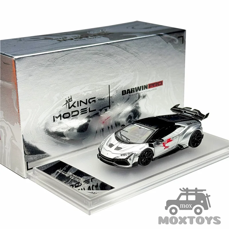 KING MODEL 1:64 DarwinPRO Huracan LILITH ordinary / chase Diecast Model Car