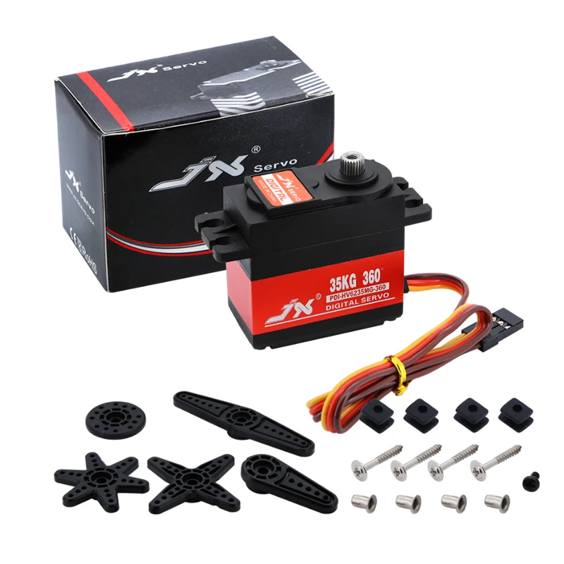 JX Servo PDI-HV6235MG-360 8 4V 016Sec Hoge precisie Metal Gear Digitale Servo RC Auto's Robotarmen Vliegtuigen Andere toepassingen