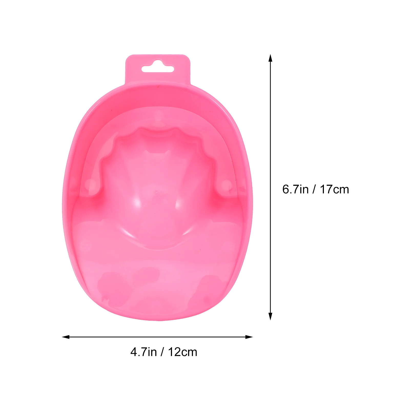 4pcs Hand Soak Bowl for Nail Art Manicure Supplies Premium PP Material Salon Home Use Nail Polish Remover Spa Tools