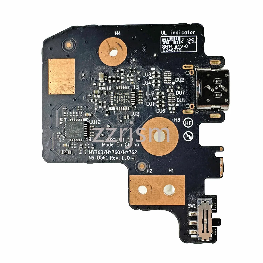 

Для Lenovo Legion 7-16ACHg6 Y9000K R9000K 2021, плата USB POWER TYPE-C 5C50S25191 NS-D561