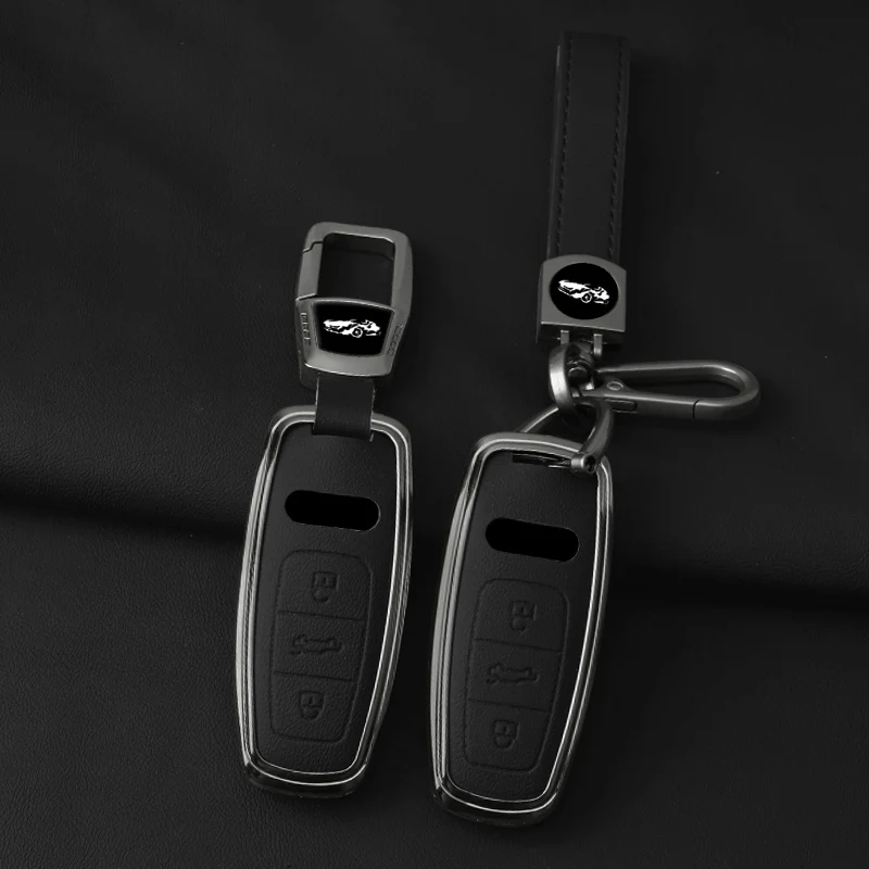 New Car Key Case Cover for Audi Q7 Quattro A8 Quattro A1 A3 8P A4 A5 A6 A7 S3 S4 S5 S7 S8 R8 Q2 Q3 Q5 Q8 TT RS3 RS6 TTRS Etron