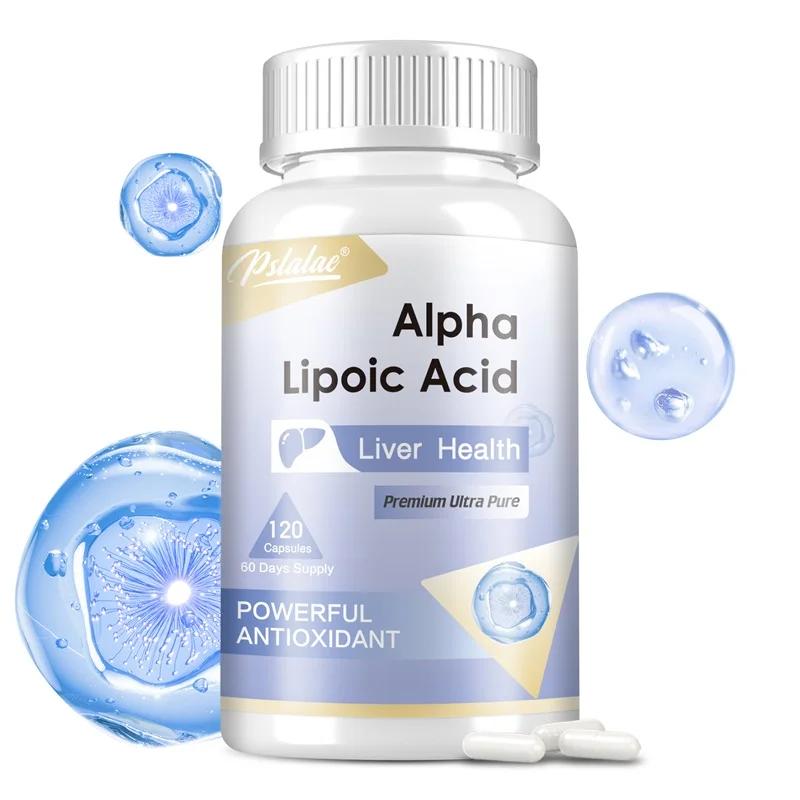 Alpha Lipoic Acid - Help Fight Against Free Radicals, Antioxidant, Metabolism, Skin Aging, Energy, Heart Health