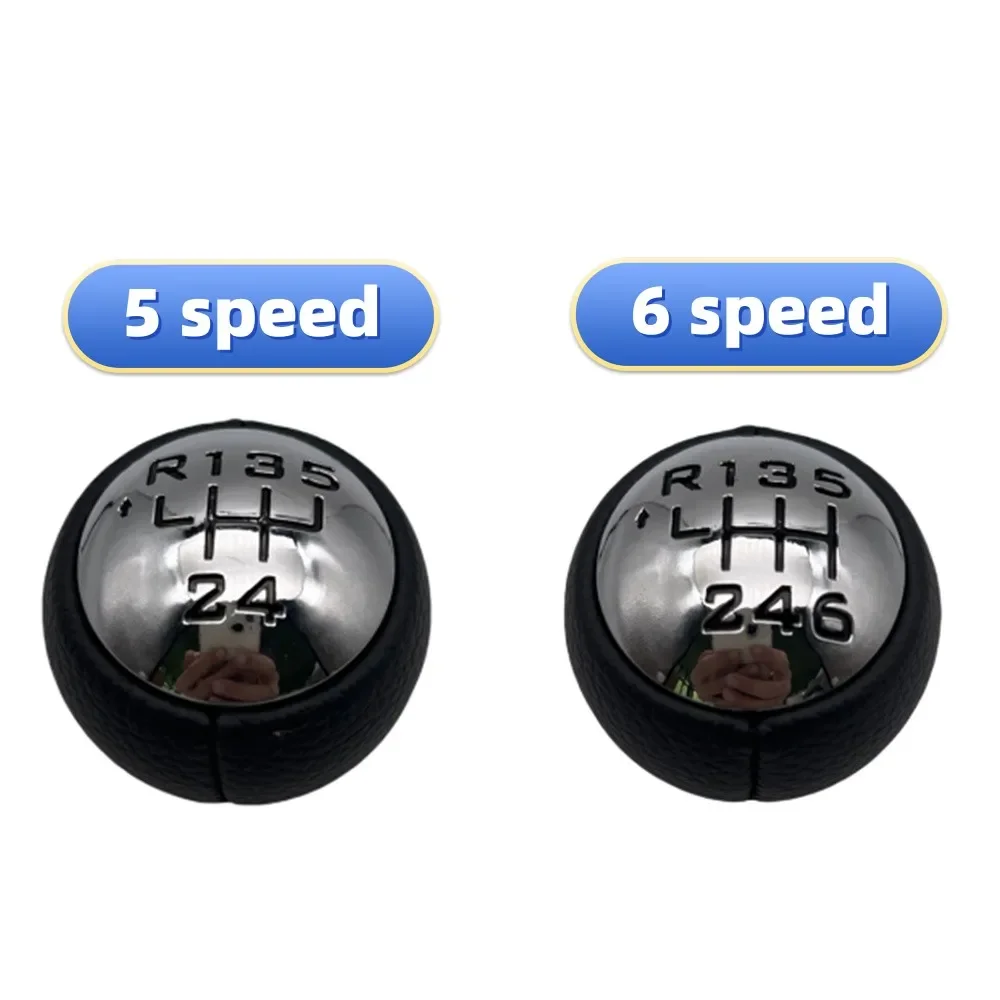 

Gear Stick Shift Knob 5/6 speed Head Lever Adapter Manual for Peugeot 307 308 3008 407 5008 807 for Citroen C3 C4 Lever Ball