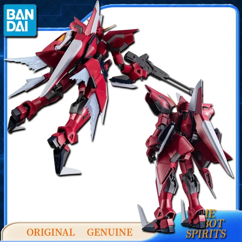 Bandai-Genuine Figuras de Ação Anime para Crianças, Modelo de Montagem Ornamentos, Brinquedos Originais, Genuine THE ROBOT SPIRD, GAT-X303 Presente