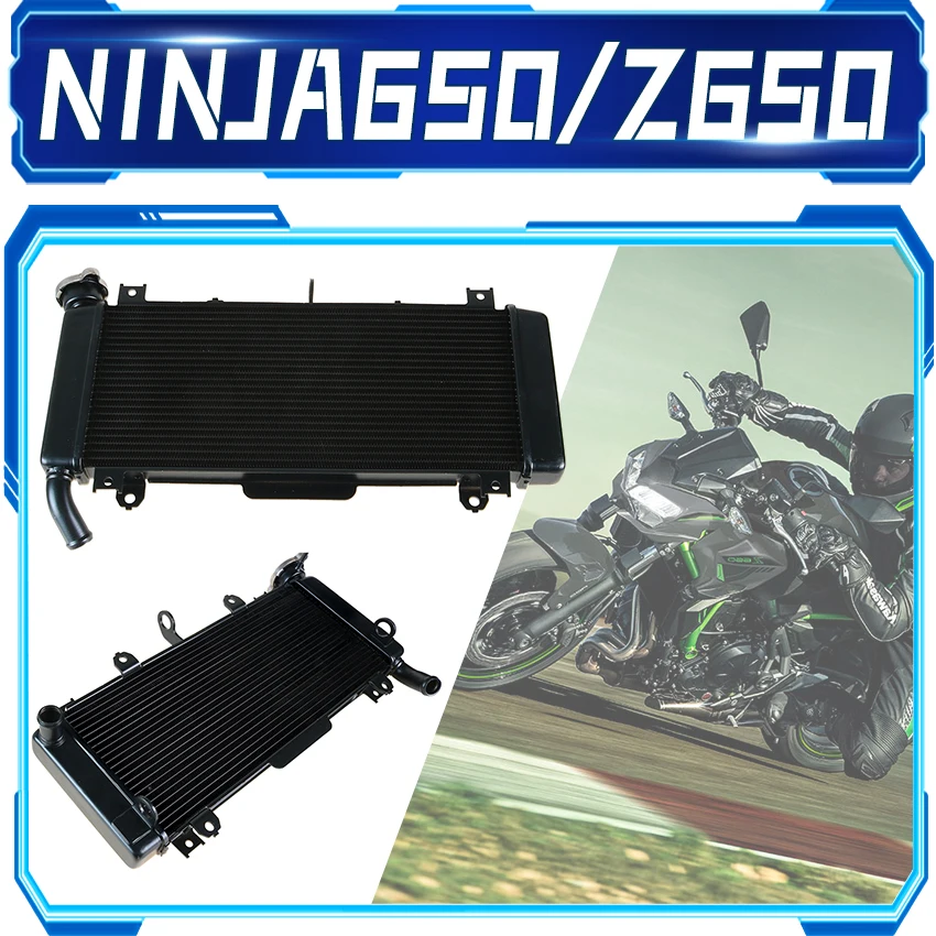 For Kawasaki Ninja650 Z650 2018-2023 Motorcycle Accessories Radiator Cooler Cooling Water Tank Protector