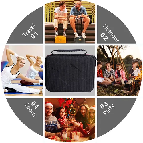 Imagen 2 del producto XANAD-Bolsa de almacenamiento EVA para tableta de dibujo gráfico Wacom CTL4100, Intuos