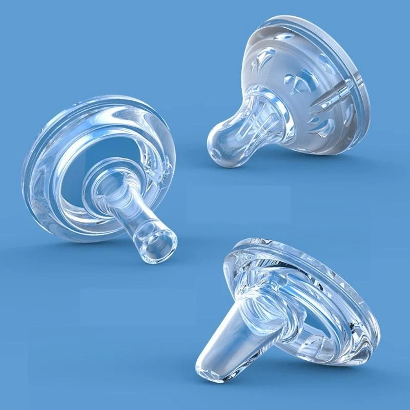 J15U Soft Silicone Wide Mouth Sucking Nozzle Conversion for Head for Baby Feeding Bot