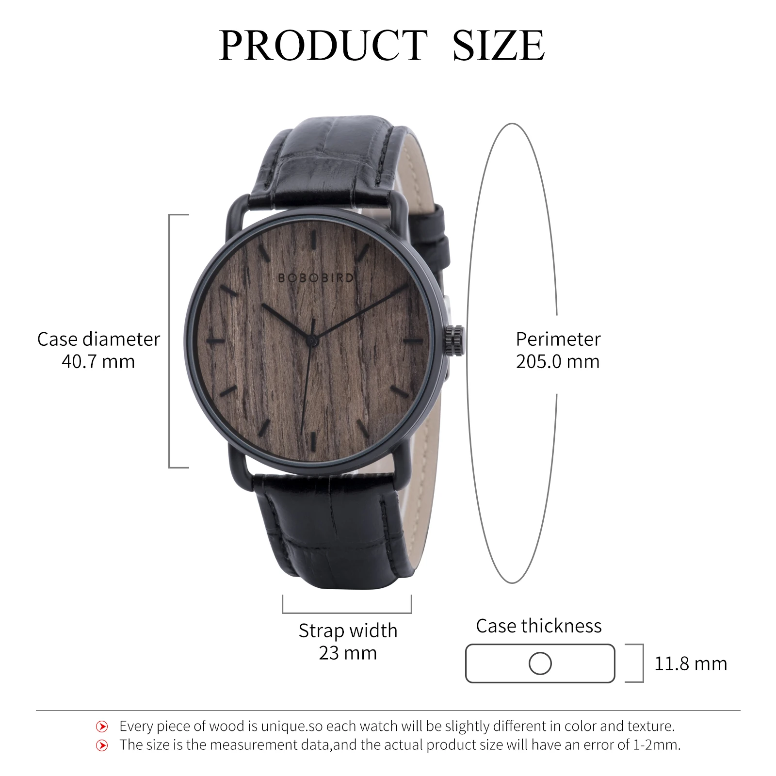 BOBO BIRD – montre-bracelet à Quartz pour homme, marque de luxe, en bois et acier inoxydable, Simple, OEM