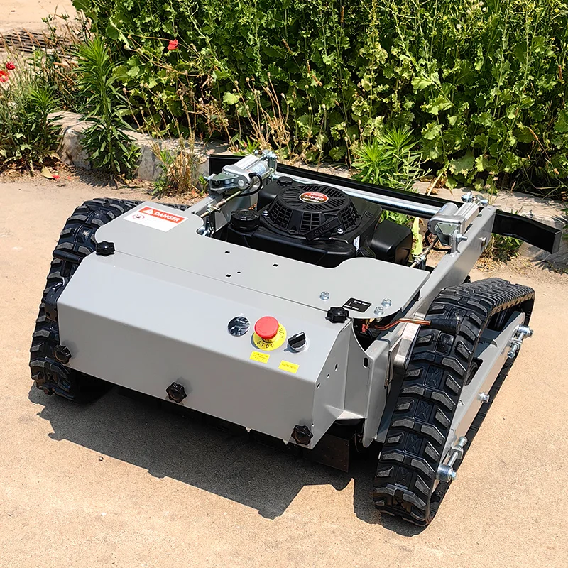 Customized  Mini Smart Lawn Mower with Remote Control  Intelligent Robot Self Propelled and Grass Box Featur