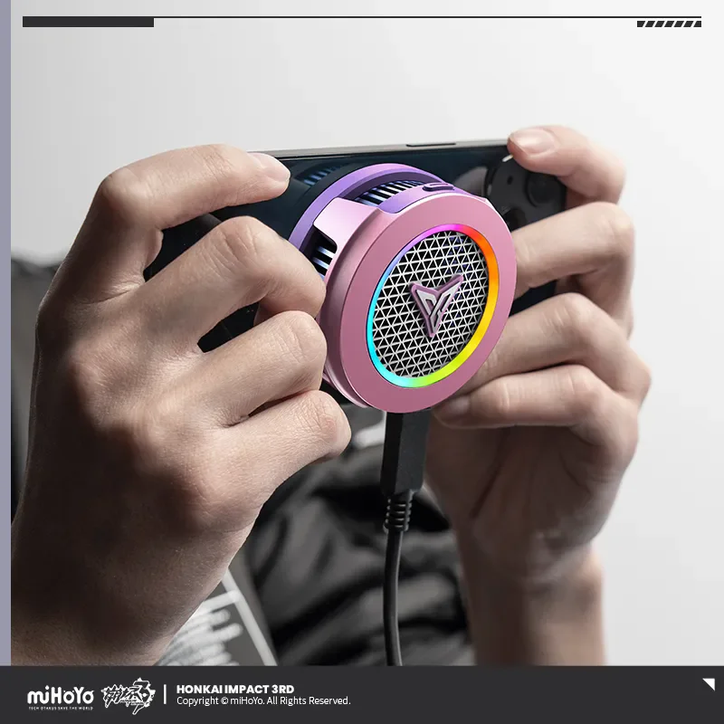 miHoYo Game Officiële Radiator Honkai Impact 3 Elysia Themaserie Magnetische Radiator B7X Mobiele Accessoires Prop Doujin Kerstcadeau