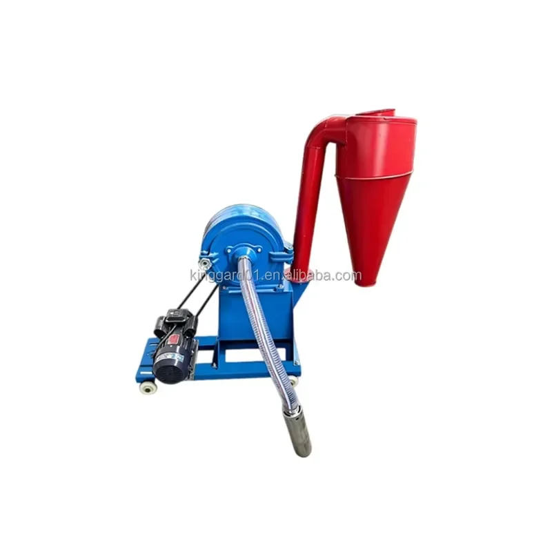 Self Feeding Pulverizer Widened Grinding Disc Automatic Dry Grinding Scrap Material Mechanically Adjustable Coarseness