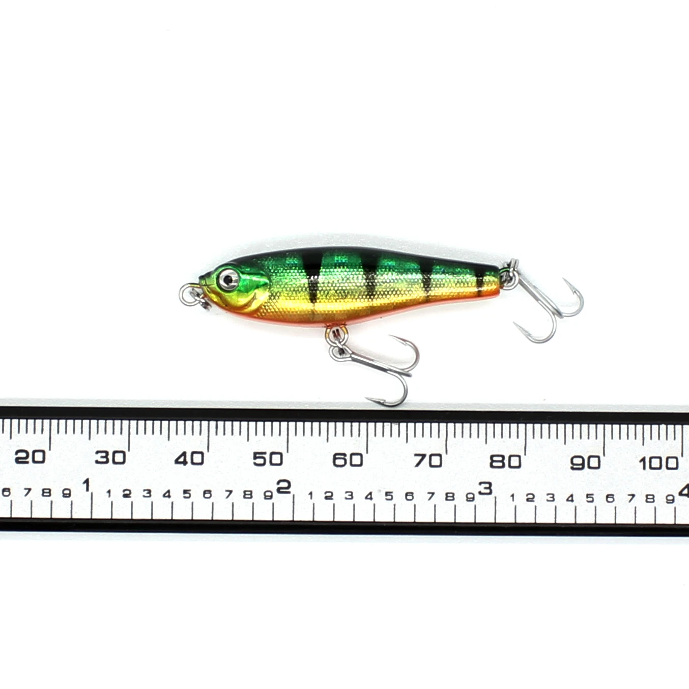 AOCLU sinkender kleiner winziger Stab, 38 mm, 2,8 g, harter Köder, Bleistift-Wobbler-Köder, Schwimmen wie verletzter, sterbender Fisch, VMC-Haken, solider Körper – Detail 3