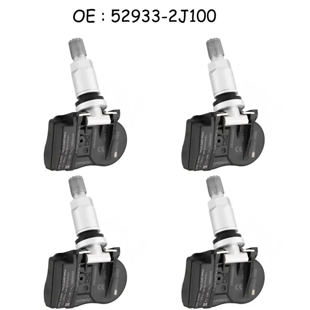 

4pcs High quality Tire Pressure Sensor TPMS 52933-2J100 529332J100 For Hyundai Verna Solaris for Kia Sorento 2017 2018