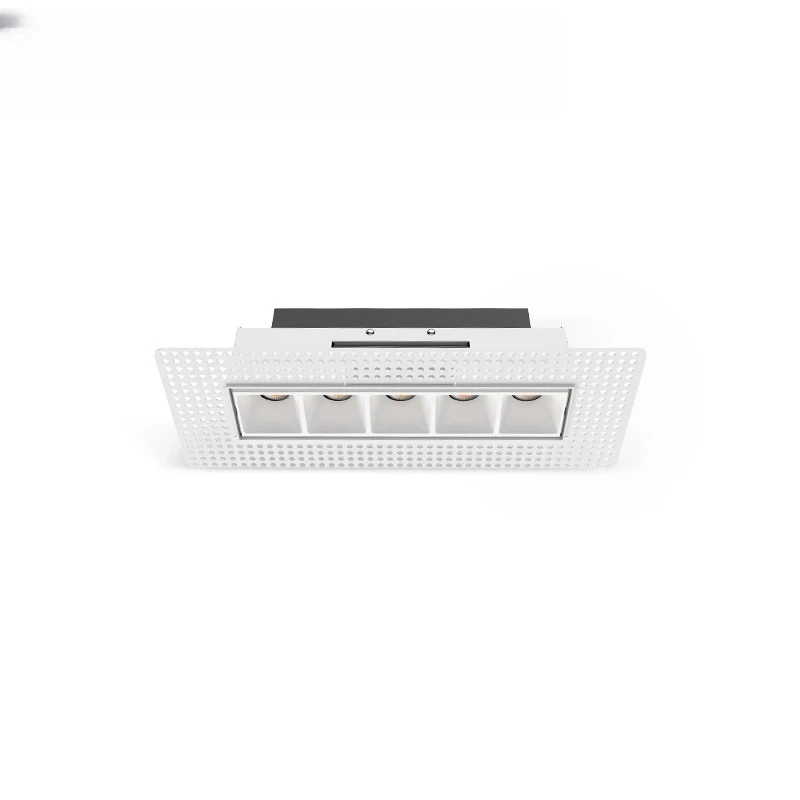 

12W Anti-Glare Light Emitting Diode Ceiling Light Modern Spotlight Linear Embedded Indoor Living Room Grid