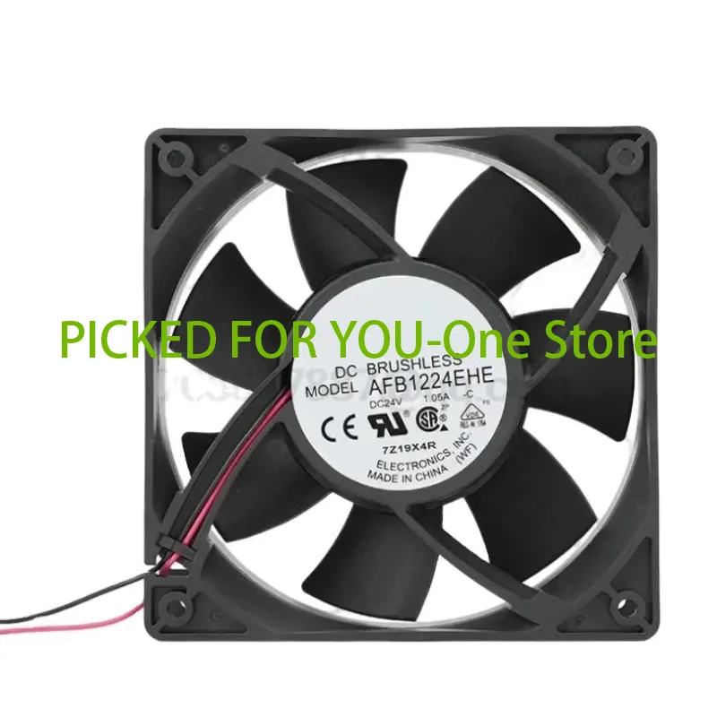 

Original Brand New AFB1224EHE-C 12038 DC24V 12CM 1.05A