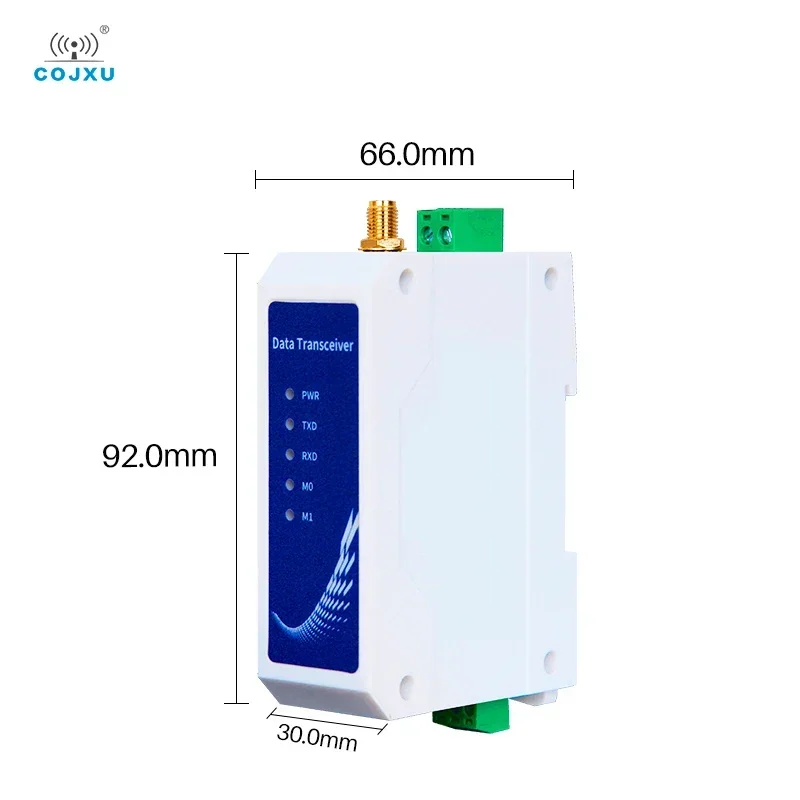 Imagem -02 - Lora Industrail Grau sem Fio Dados Transmissão Staion Cojxu E95-dtu900sl30485 868 915mhz 10km 30dbm Dc828v Rs485 Modbus