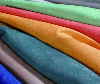 Suede Fabric By The Meter for Sewing Sofa Covers Pillowcases DIY Clothing Soft Comfortable Wearable Plain Black White Blue Red