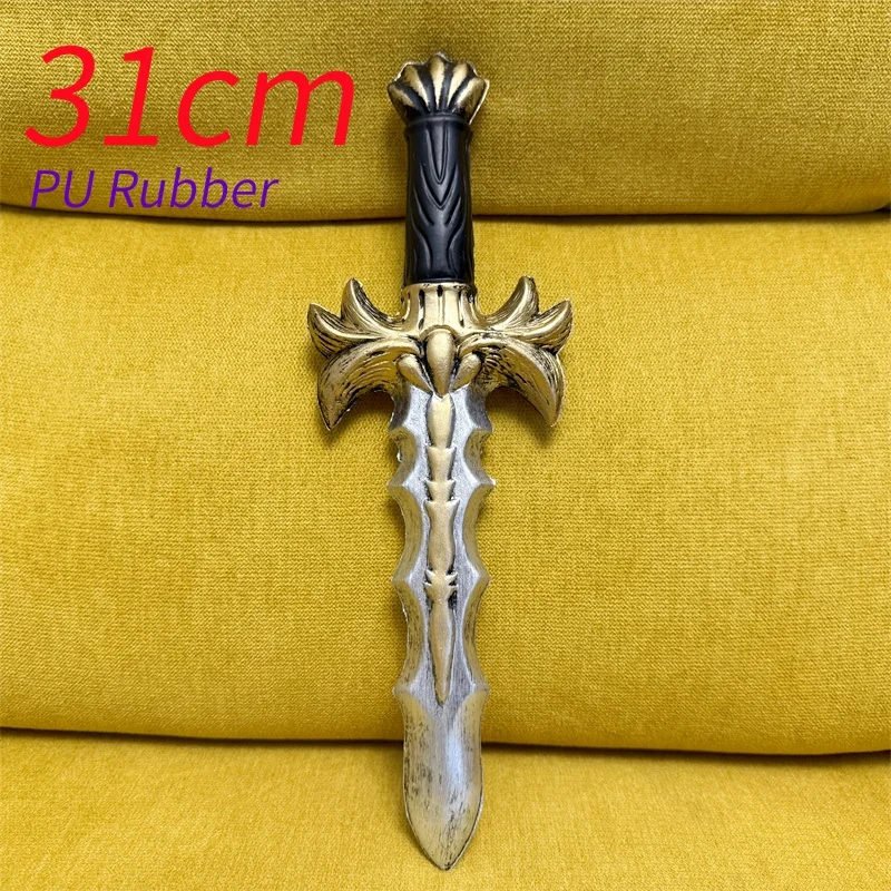 Paladino Modello Pugnale Frost Wolf Spada Coltello Stili Modello Cosplay Prop Armi Gioco di ruolo Regalo Halloween Sicurezza PU Ruuber