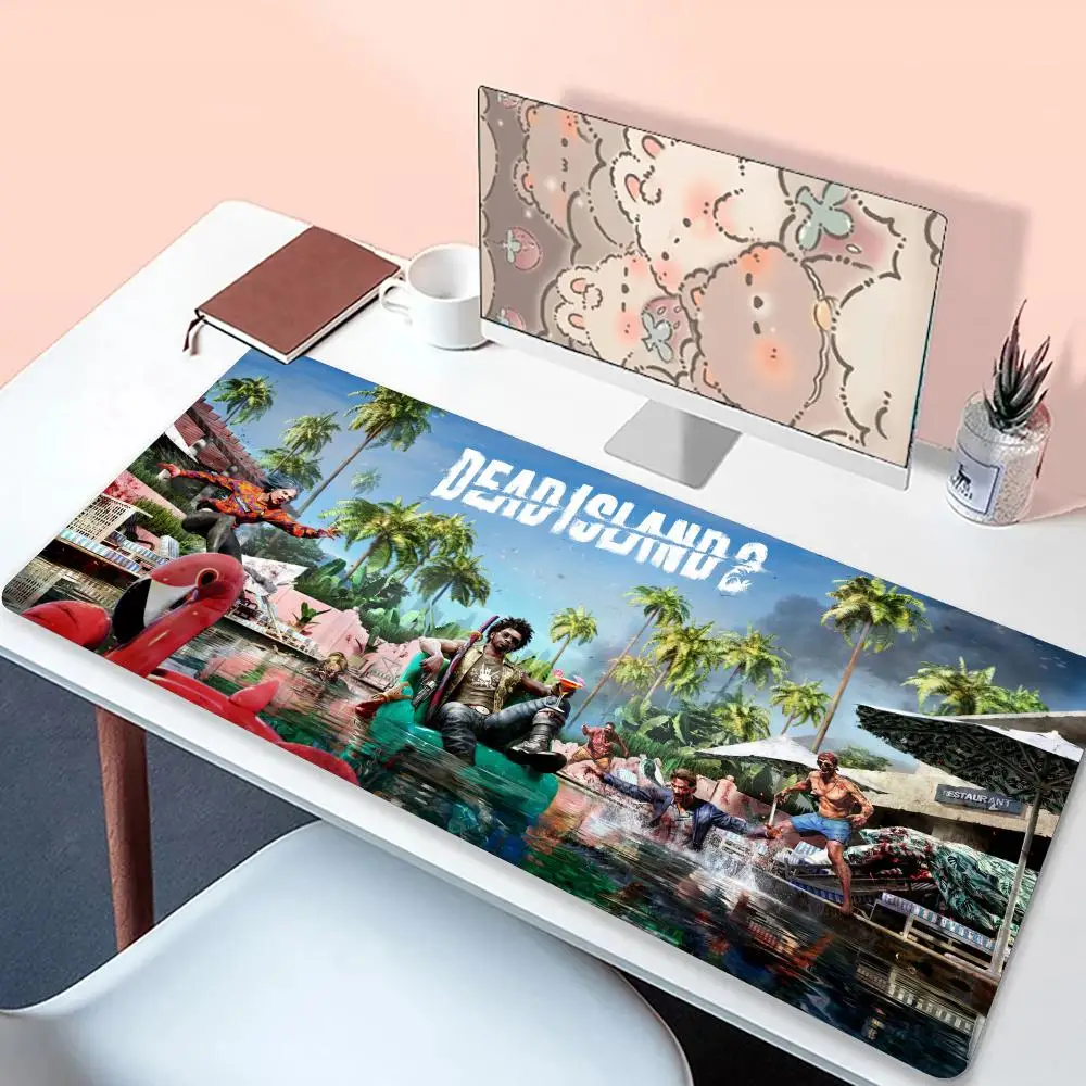 

Post-apocalyptic horror survival game Dead Island 2 Mouse Pad Non-Slip Rubber Edge pc gaming locking mousepads Game play mats es