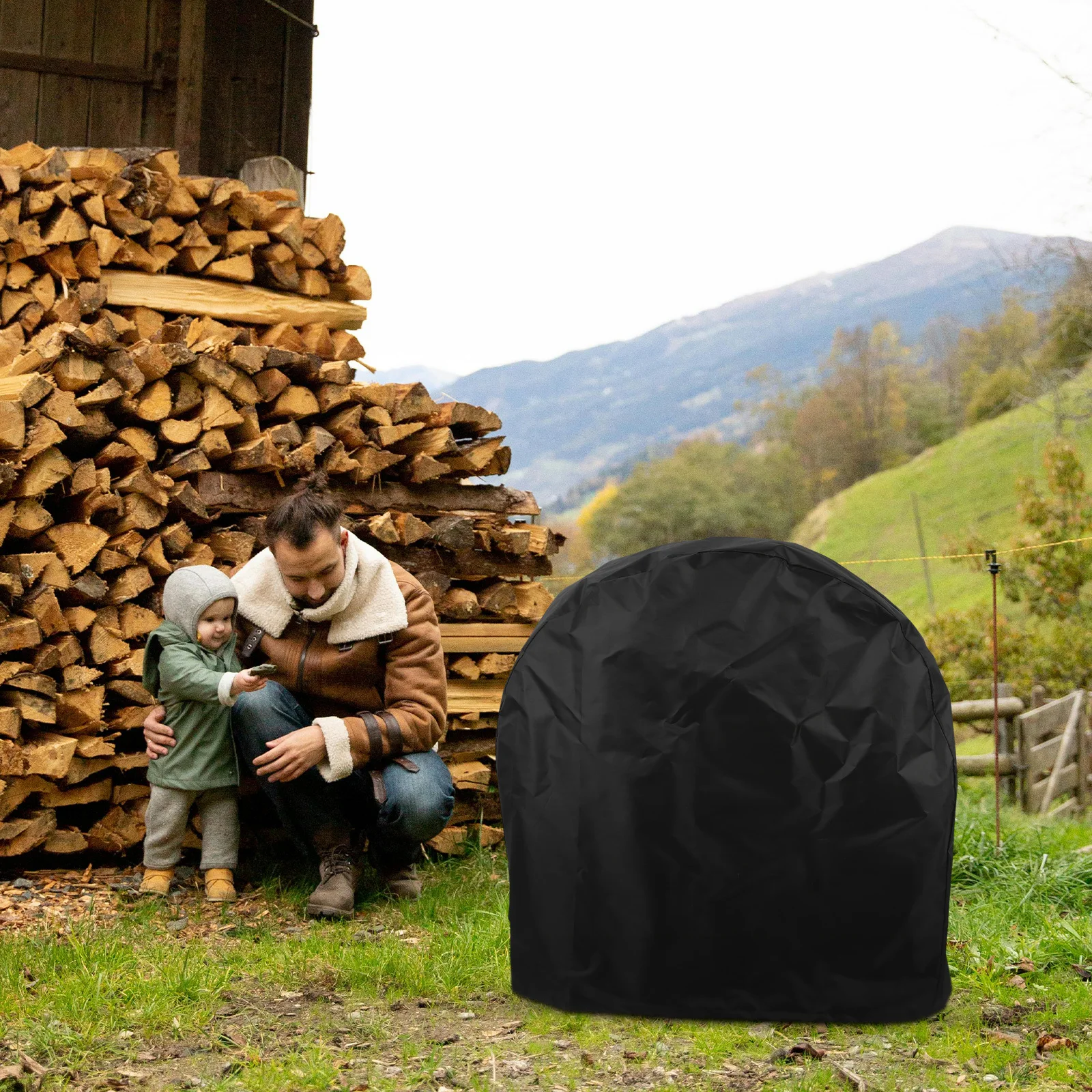 

Outdoor Table Saw Cover Heavy Duty Portable Protection for Saw Machine Waterproof Windproof Design with Top Handle Easy