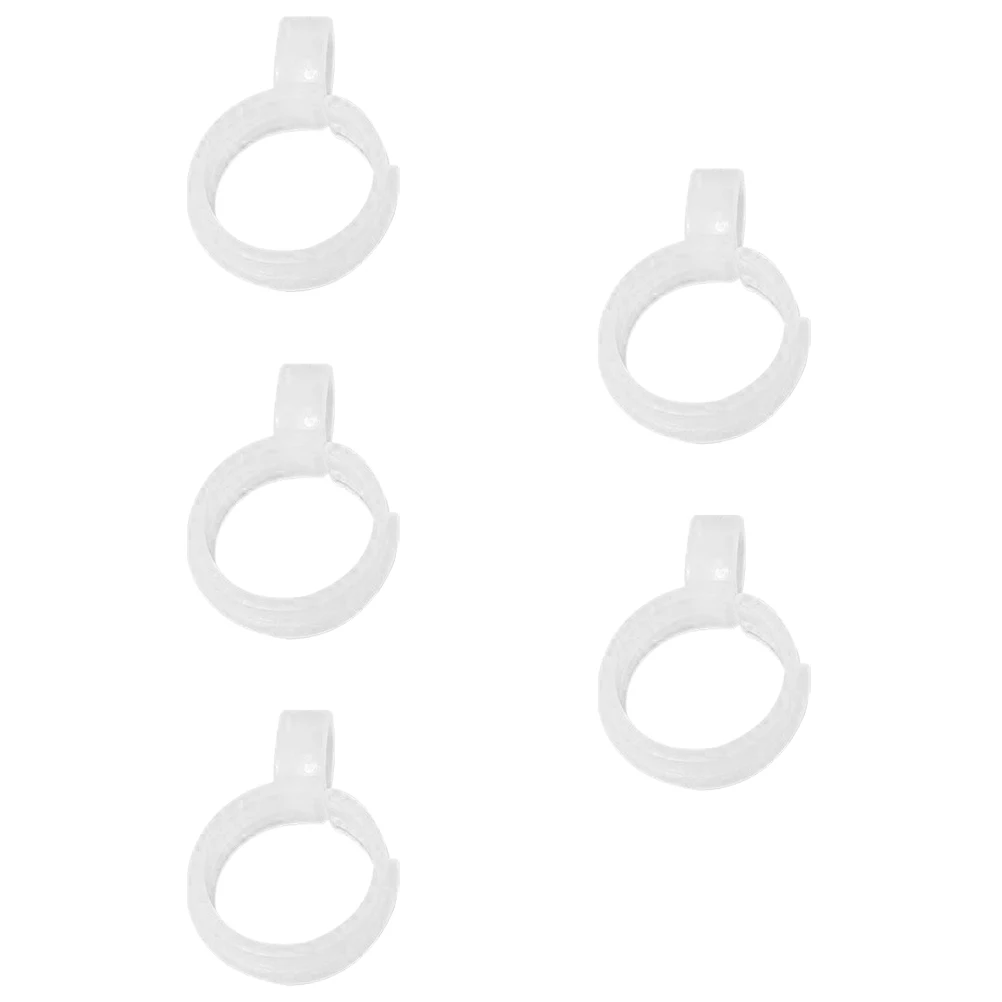 

5Pcs Needlework Fabric Clip Reliable Cross-Stitch Roll Clip for Sewing Embroidery Craft Workbench Travel Use Supplies