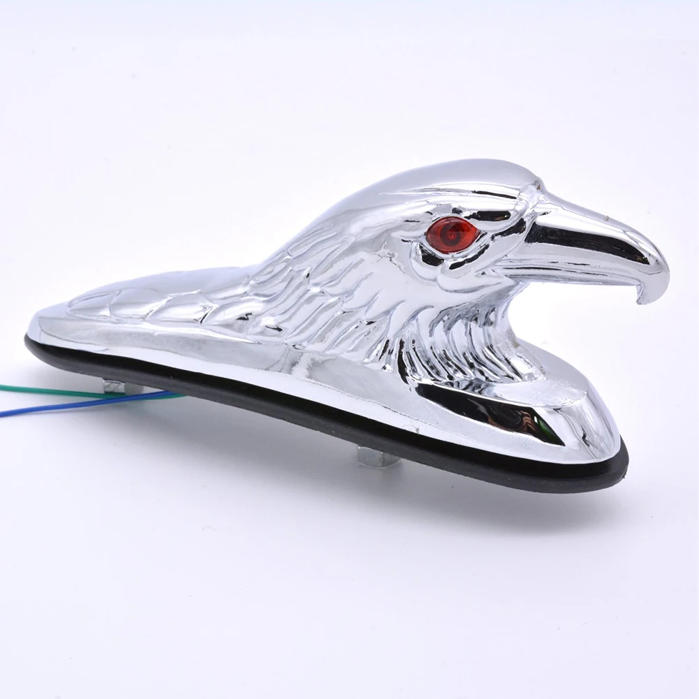 Universal Eagle Head Ornament Statue for Honda CRF250R 2010-2018, Yamaha YZ250F 2011-2019 - Motorcycle ATV Fender Mudguard Decor