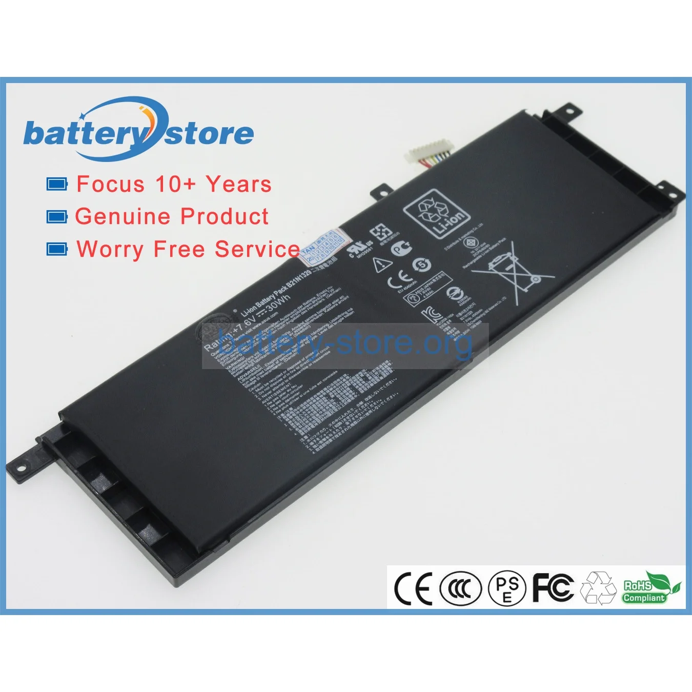 Genuine Laptop Batteries for B21N1329,0B200-00840000,0B200-00840200,0B200-00840100,0B200-00840700,0B200-00840400,0B200-00840600