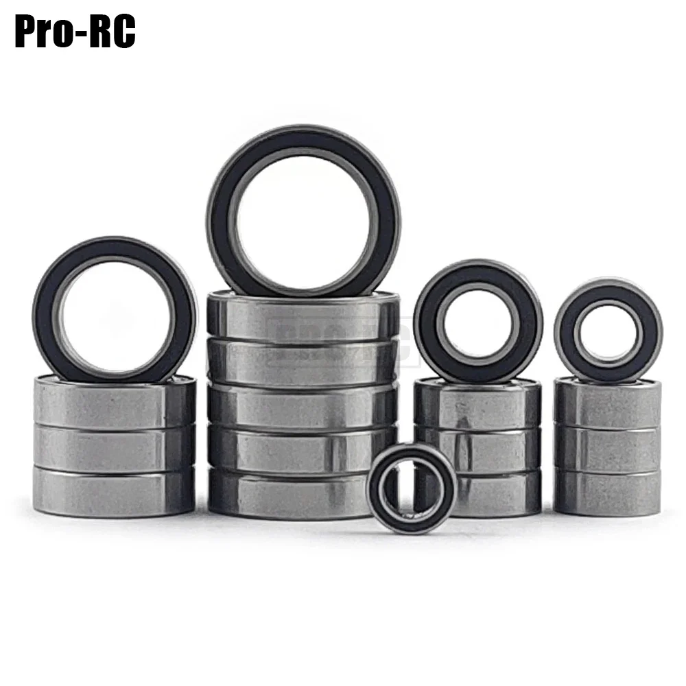 Zestaw uszczelnionych łożysk szczotkowych 19 szt. do Arrma 1/10 Senton 4X2 Boost Mega 550 SCT