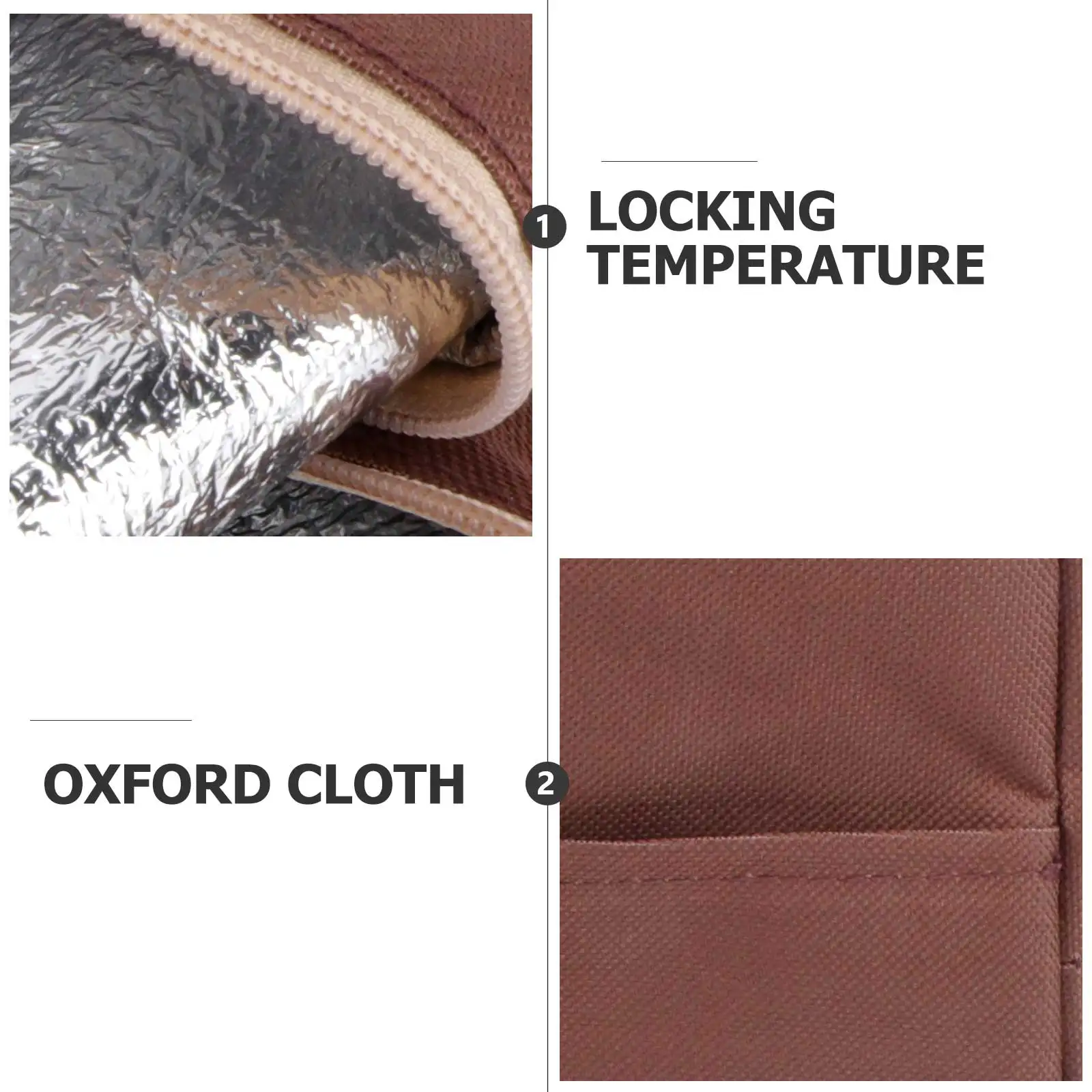 

Insulated Lunch Box Bag Insulation Cartoon Pattern Simple Portable Oxford Cloth Waterproof Student