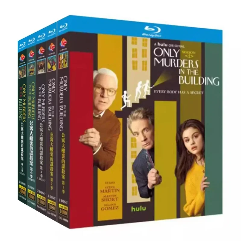 Blu-ray Ultra HD American TV Series Murder in an Apartment Building Seasons 1-5 BD Disc Box