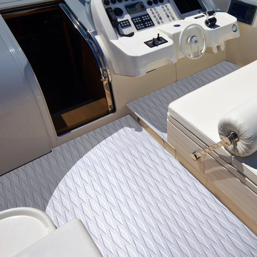 

Modern EVA Foam Boat Marine Flooring Mat Diamond Teak Decking Pad Non-slip Carpet