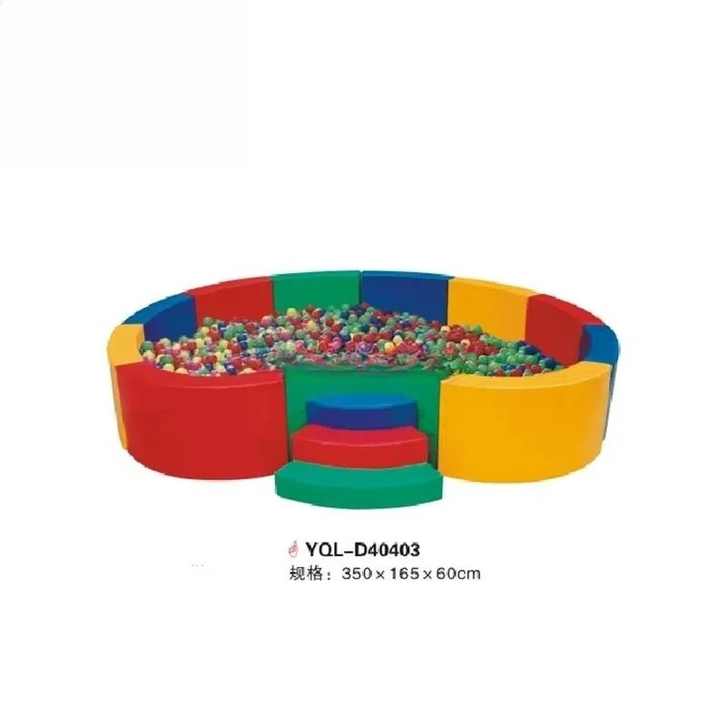 Custom Size Indoor Soft Ball Pit for Kids Play Area Safe Foam Balls Children Playground Equipment Home Game Zone