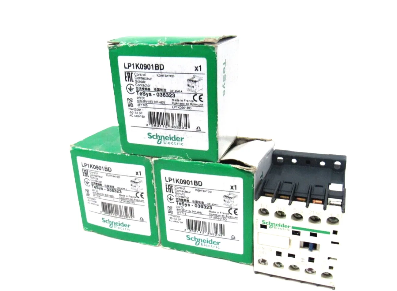 

LP1K0901BD Schneider contactor 9A 24V DC