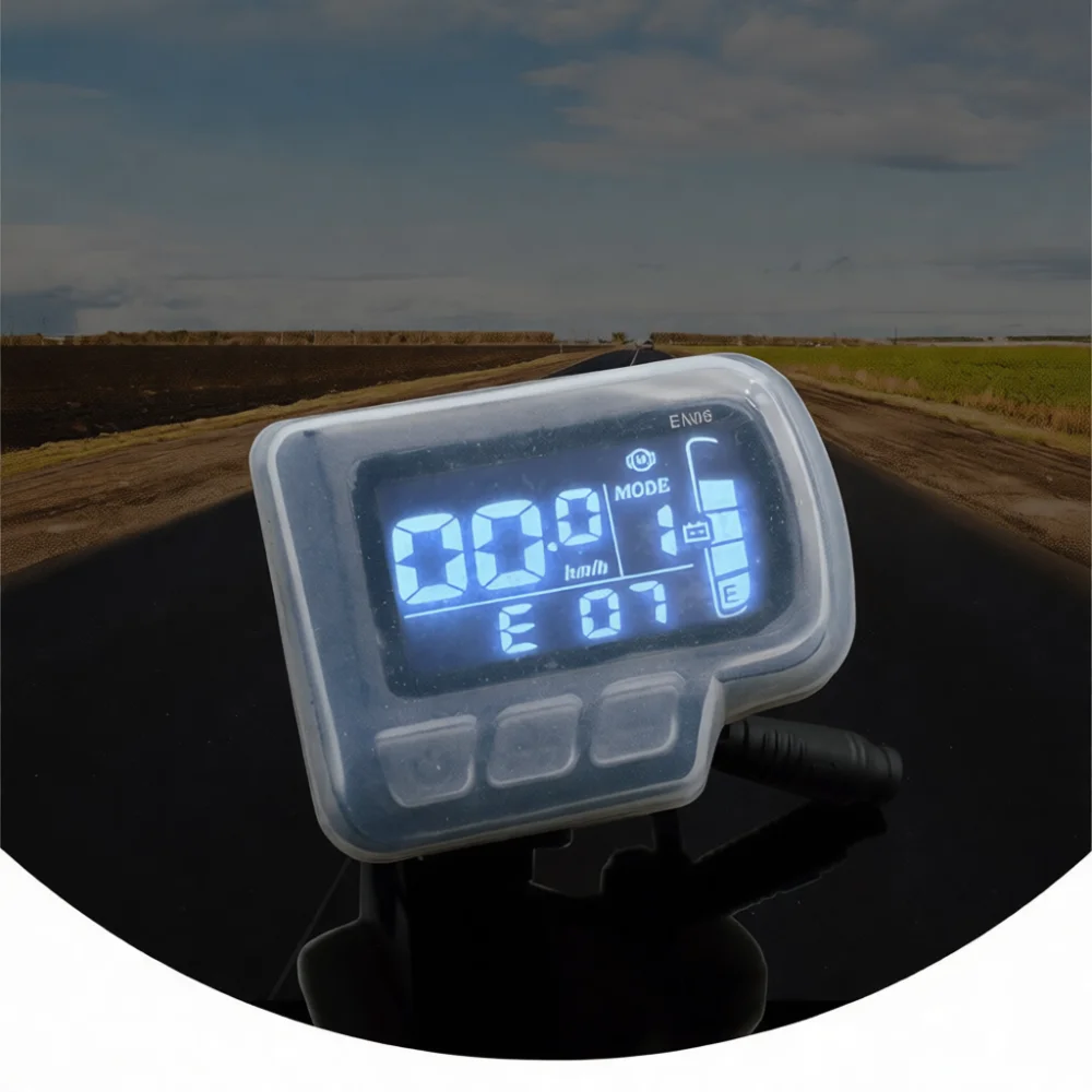 Silicone Screen Protector For EN06 Scooter Display Meter Cover Transparent Waterproof Dustproof Shield Flexible Case