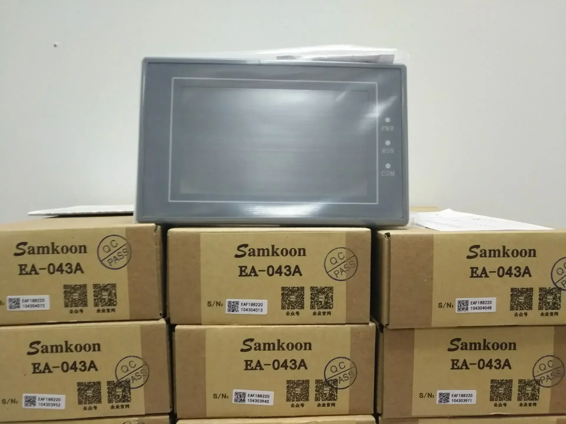 4.3 بوصة Samkoon SK-043QE EA-043A HMI لوحة شاشة لمس 480*272 عرض التحكم الصناعي واجهة آلة الإنسان