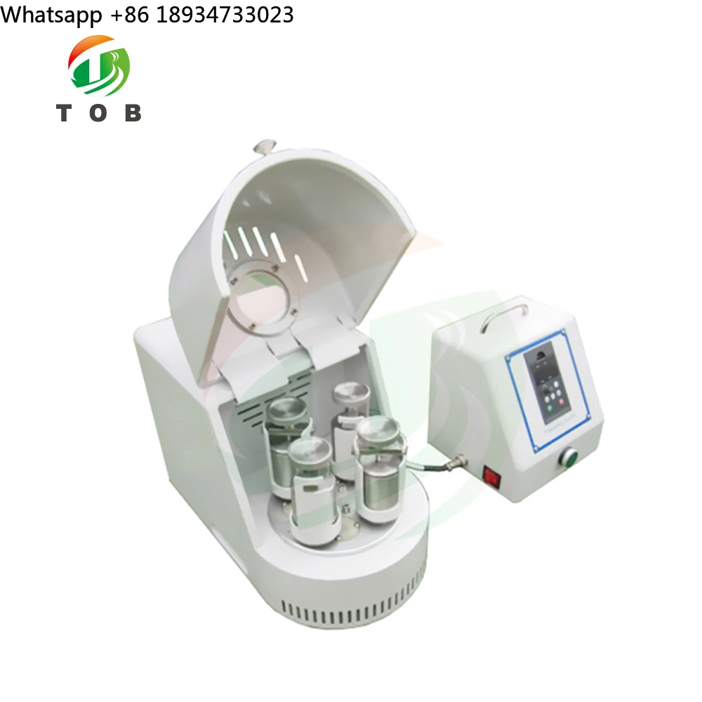 TOB 0.2L High-Accuracy Ball Mill Machine With Zirconia Beads for Laboratory Nano Grinding