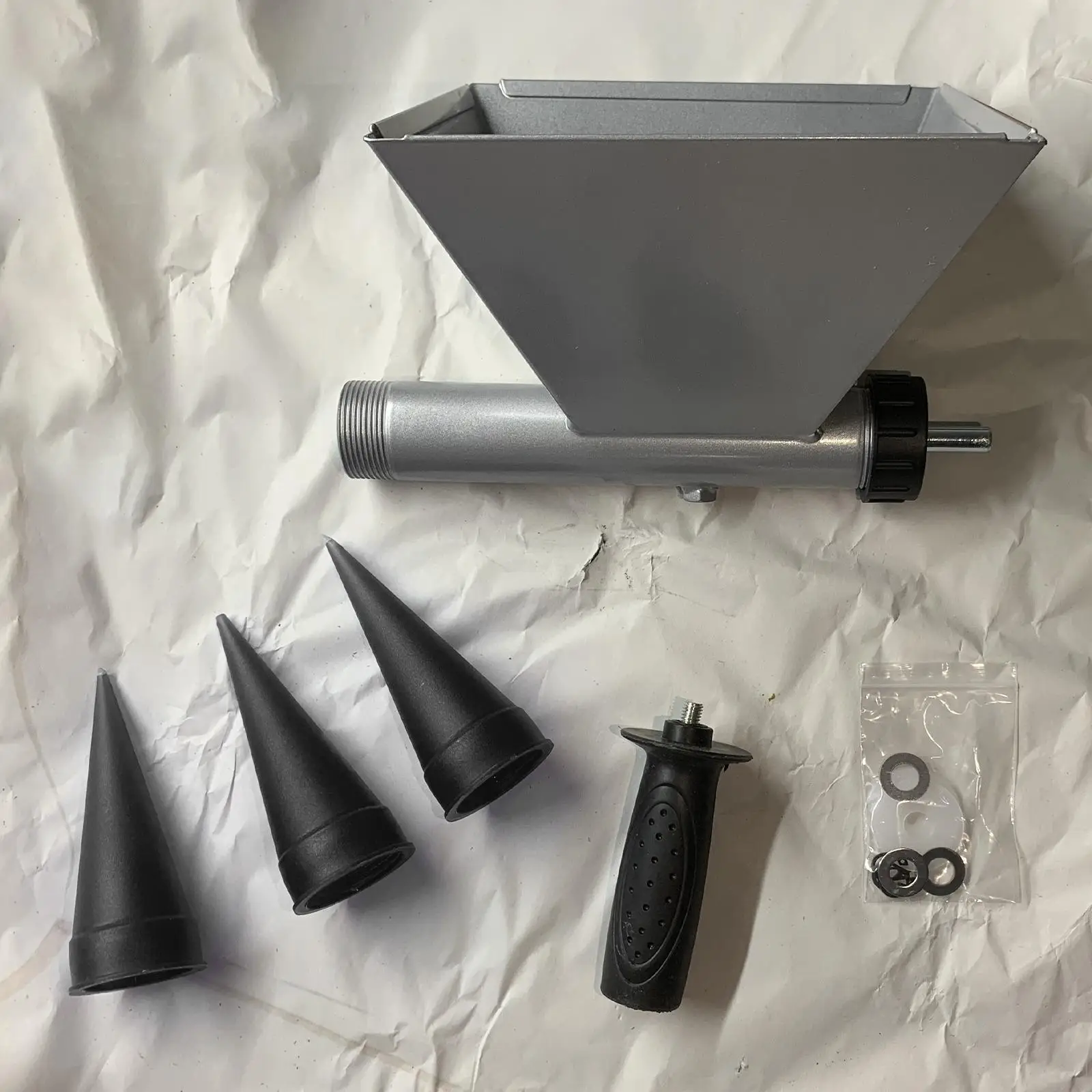 Cement Mortar Sprayer Wall High Efficiency Brick DIY with 3 Replacable Nozzles Exterior Wall Caulk Portable Grouting Machine
