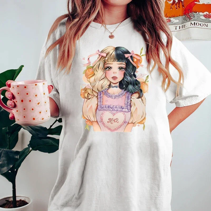 Y2k Top Melanie Martinez Graphic T Shirts Women Clothes Short Sleeve Clothing  T Shirt Melanie Martinez Streetwear Tops