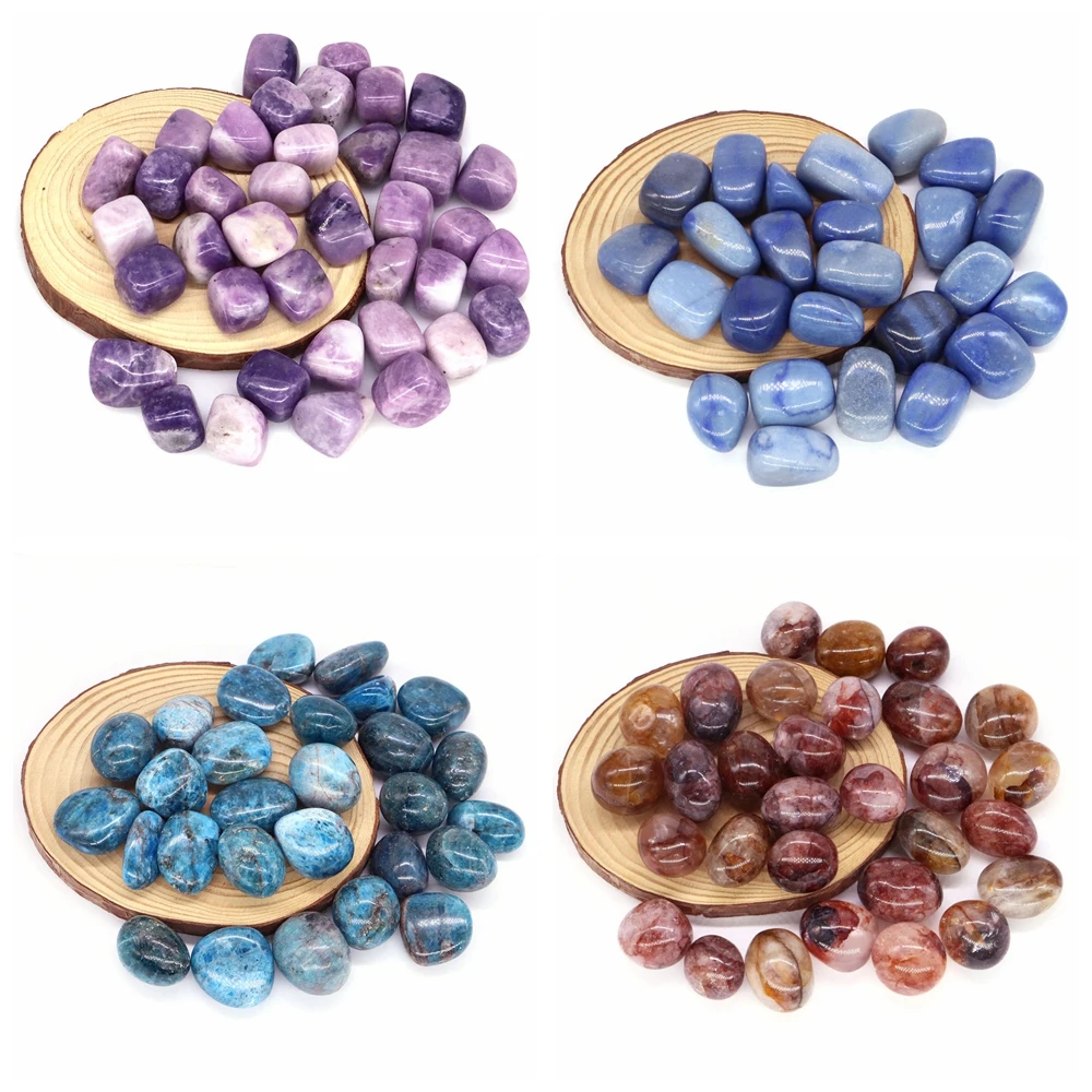 Natural Healing Tumbled Stones Crystals Ore Gravel Energy Quartz Mineral Gemstone Specimen Home Garden Tank Aquarium Decoration