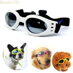 Adjustable Pet Dog Sunglasses Collapsible Padded Goggles Accessories for Medium Dogs Motorcycle Glasses Suministros Para Perros