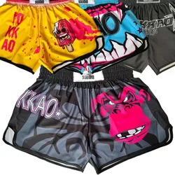 3D Printed MMA Shorts Running Fitness Sports Fighting Fight Grappling Shorts Boxing Sports Training Shorts