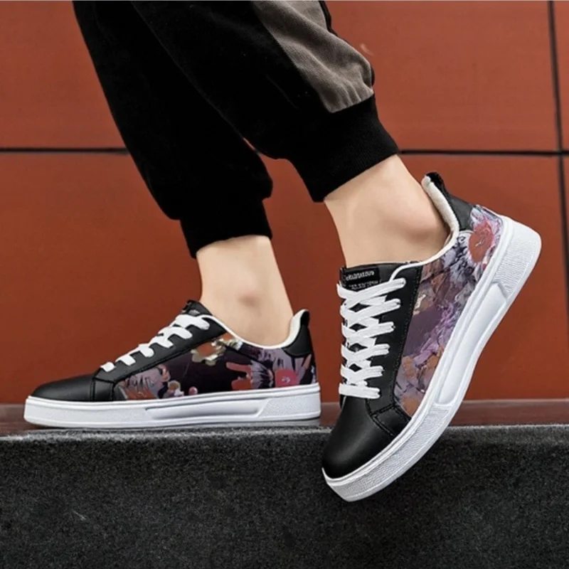 YRZL Lässige Damen-Sneaker, leichte Skateboard-Schuhe für Herren, weiche Sohle, bequeme Wanderschuhe, Unisex, modische Sneakers – Detail 22