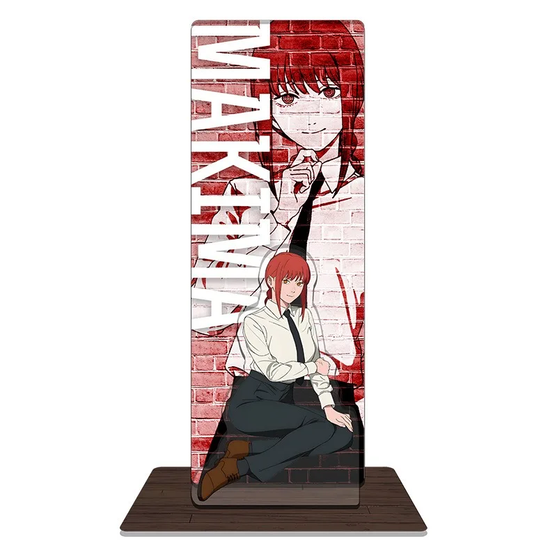Chainsaw Man Anime Acrylic Stand Model Denji Makima Cosplay  Characters Ornament Accessories Collect Gifts Toy