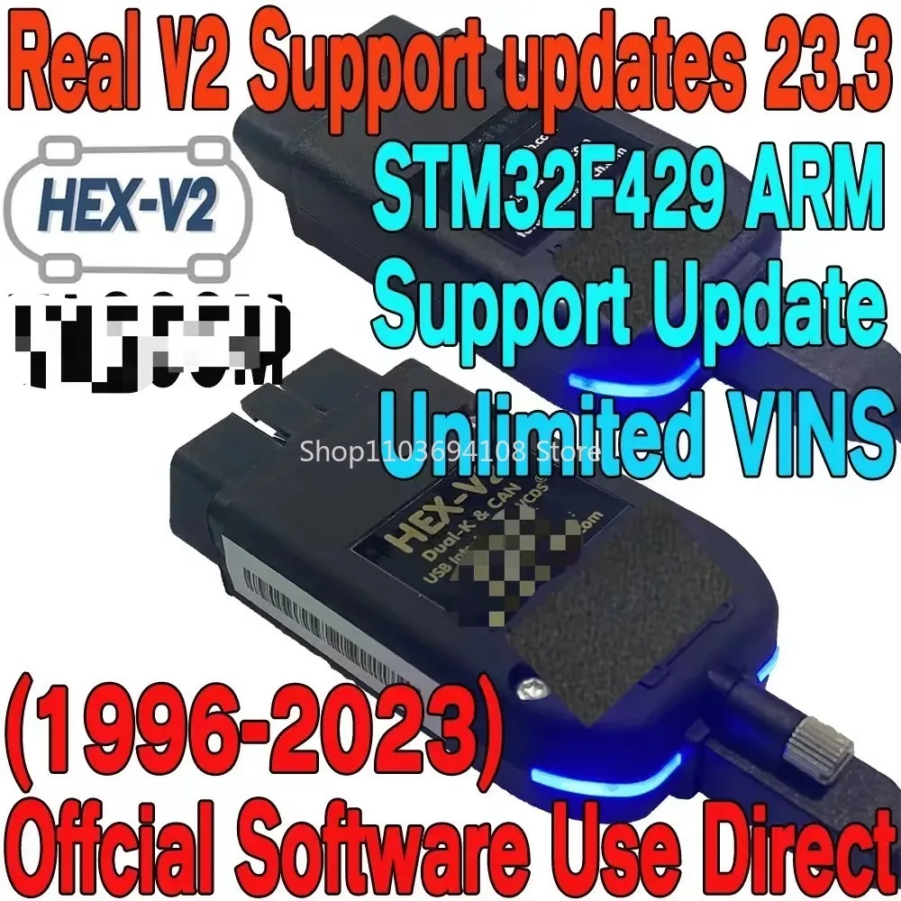 Really Hex V2 Vagco 23.11 VCDs with Stmf429 ARM Chip Support Upgrade